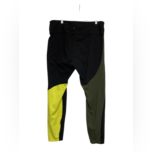 ATHLETA Asym Tight Plush In Supersonic size XL - Picture 3 of 4